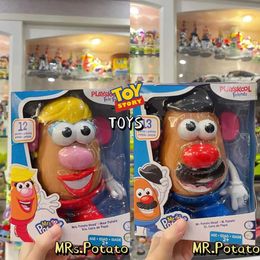 Disney Disney Toy Story3 Classic Mrpotato Head Mrspotato Buzz Lightyear Woody Action Figure Educational Gifts Collection C260720