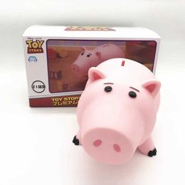 Disney Disney Toy Story 4 Hamm the Piggy Bank Q Version 21cm PVC Pig Action Figures Mini Dolls Kids Toys Model for Children Gift C260720