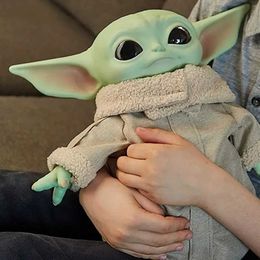 Disney 17-28cm Disney Movies Star Wars 28cm Baby Yoda Action Figure Toy Model Dolls Toys Kids Birthday Gifts C260720