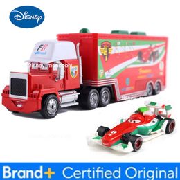 Disney Pixar Cars Truck BBirthday Gifts Mobilization Jackson Cool Sister Francisc Container Truck Set Car Model Toy Truck Ornaments C2607211