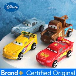 Disney 4pcs Disney Lightning McQueen simulation car model toys suitable for holiday gift giving and desktop decoration ornaments C2607211